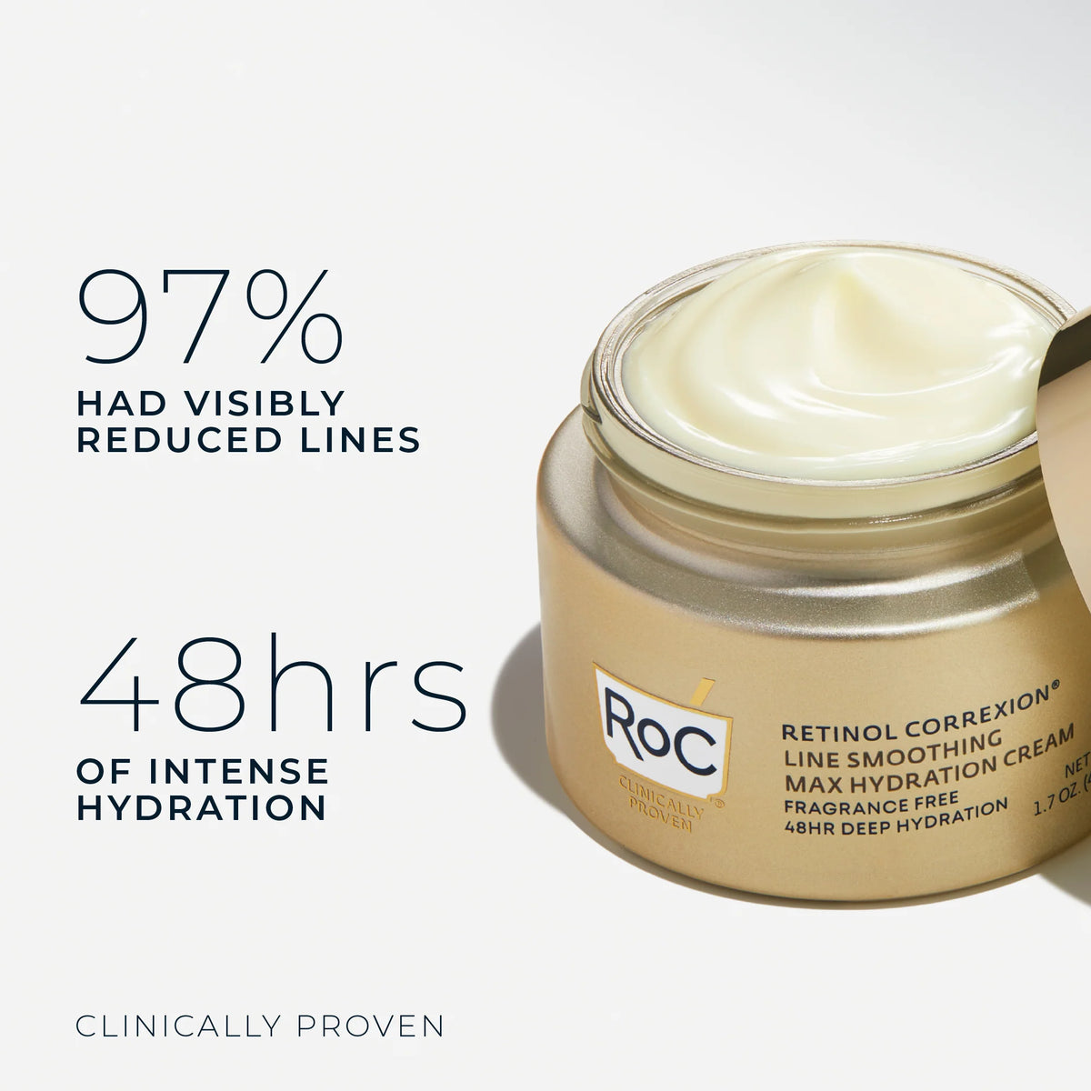 RETINOL CORREXION® Line Smoothing Max Hydration Cream Fragrance Free